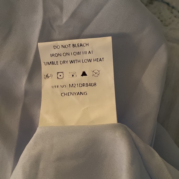 Simplee beautiful baby blue tiered spaghetti strap dress - Picture 12 of 16